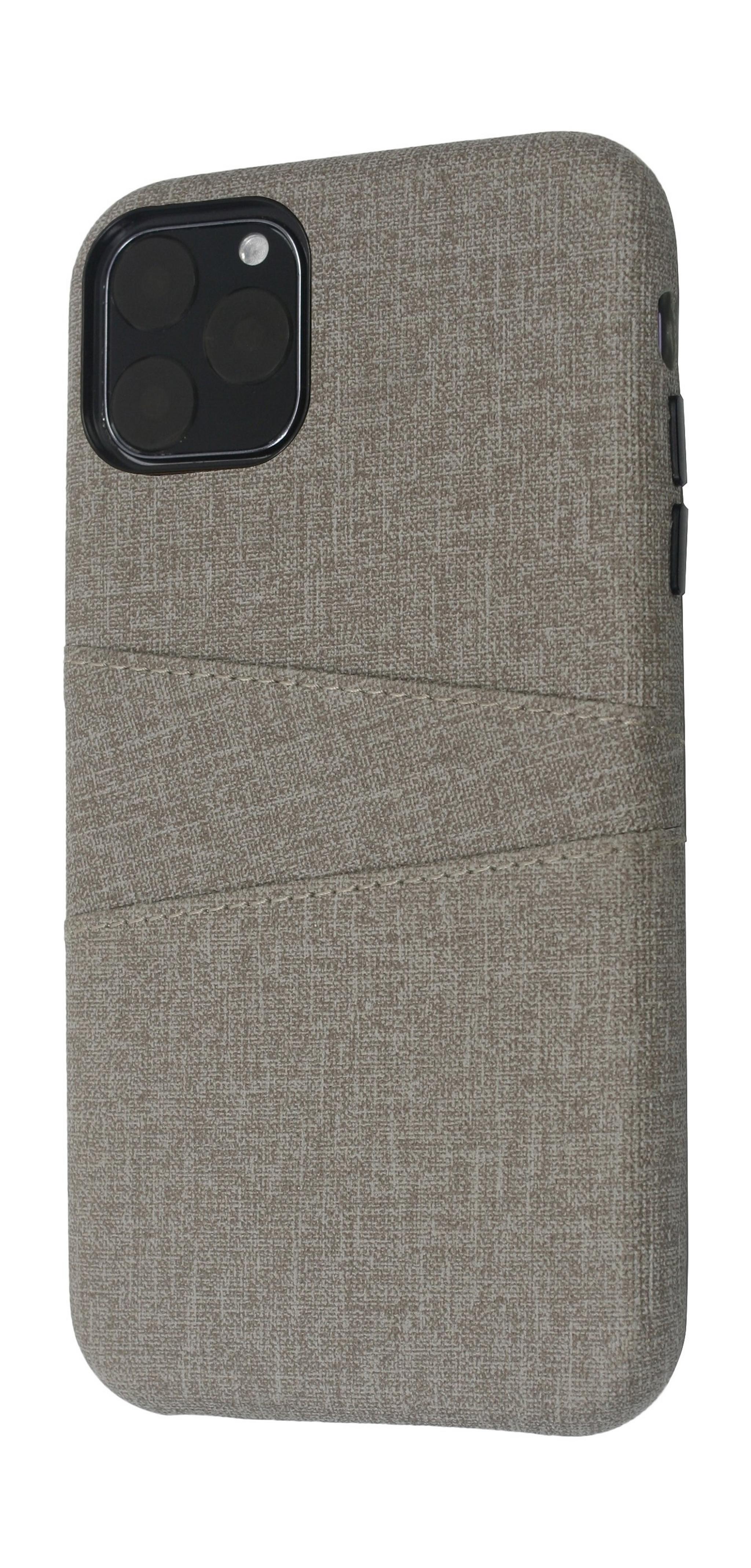 EQ iPhone 11 Pro Max Blank Pocket Back Case - Grey