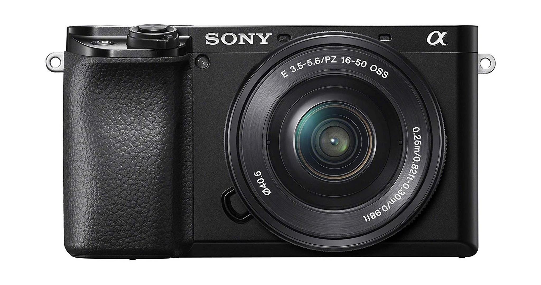Sony Alpha A6100 Mirrorless Digital Camera with 16-50mm Lenses