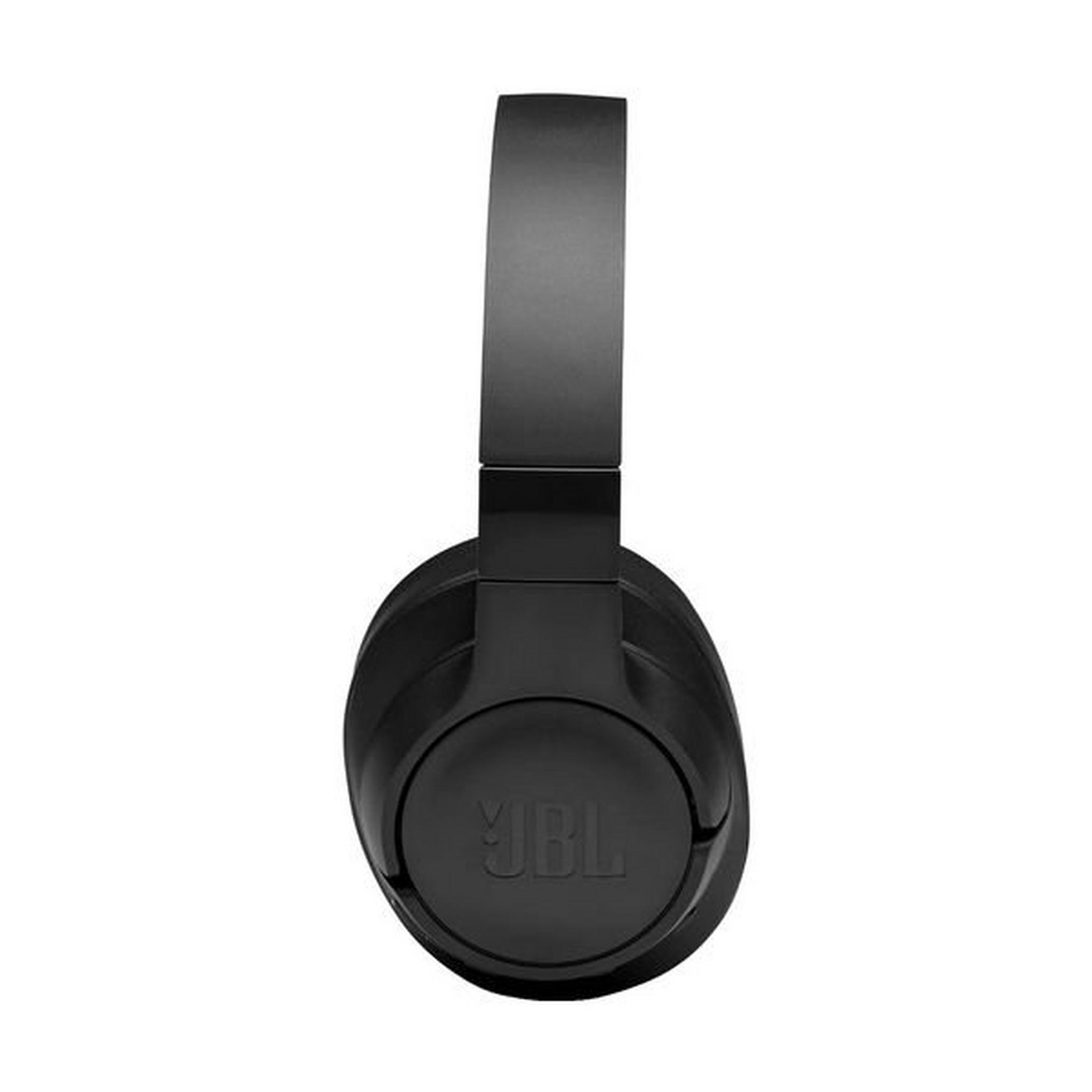 سماعة الرأس جاي بي إل تون فوق الأذن اللاسلكية مع خاصية إلغاء الضوضاء (750BTNC) - أسود