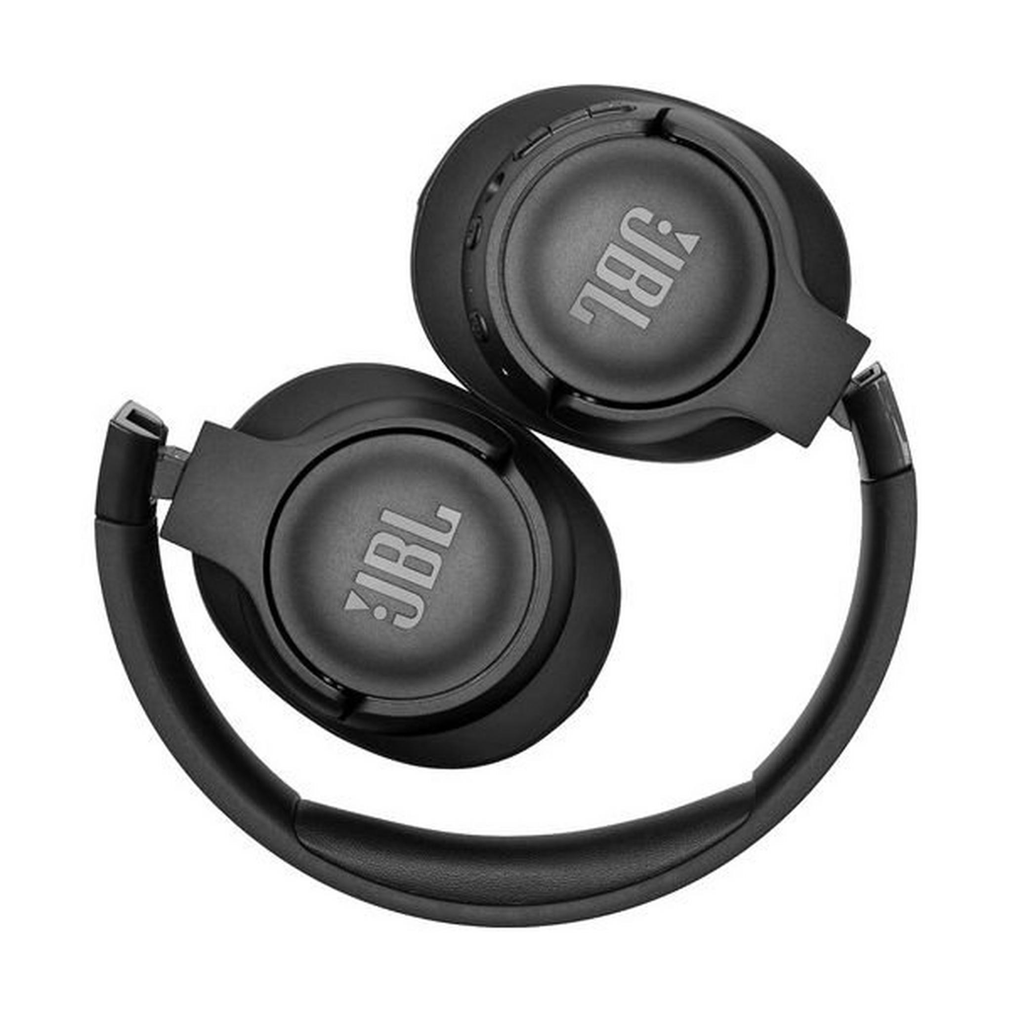 سماعة الرأس جاي بي إل تون فوق الأذن اللاسلكية مع خاصية إلغاء الضوضاء (750BTNC) - أسود