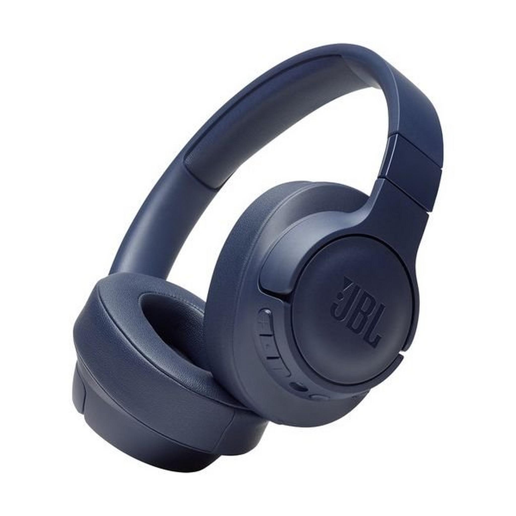 سماعة الرأس جاي بي إل تون فوق الأذن اللاسلكية مع خاصية إلغاء الضوضاء (750BTNC) - أزرق