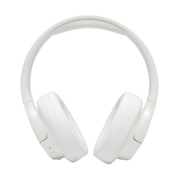 JBL Tune 750BTNC Noise-Canceling Wireless Over-Ear Headphones - White