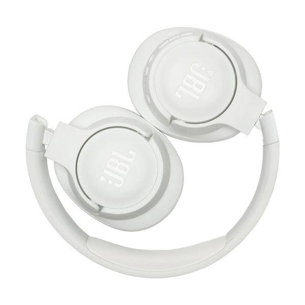 JBL Tune 750BTNC Noise-Canceling Wireless Over-Ear Headphones - White