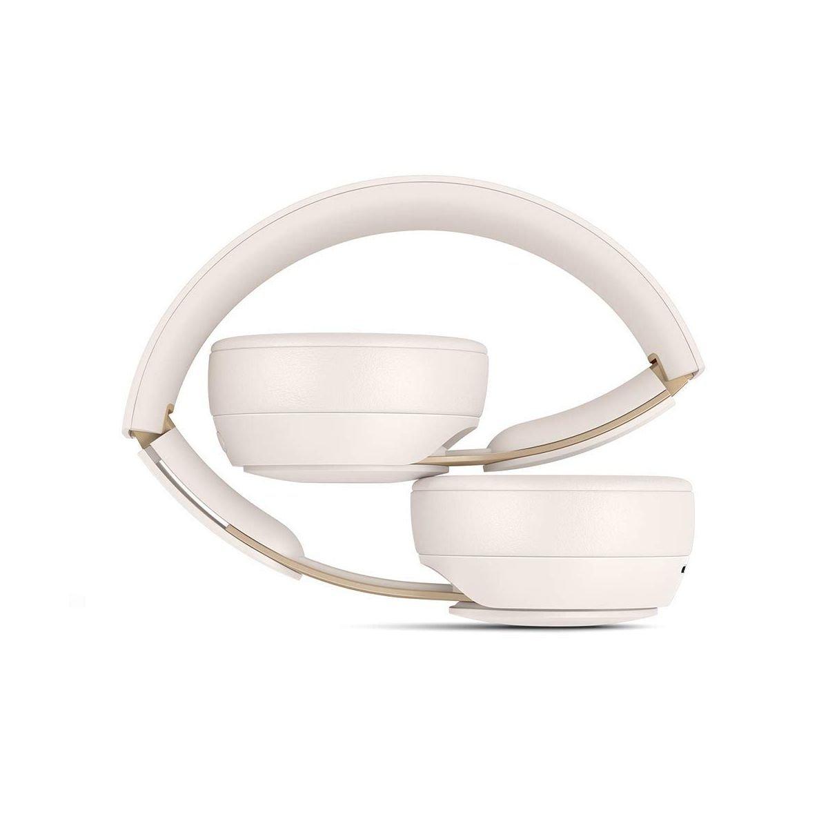 سماعة فوق الأذن من بيتس باي دكتور دري سولو برو اللاسلكية – أبيض