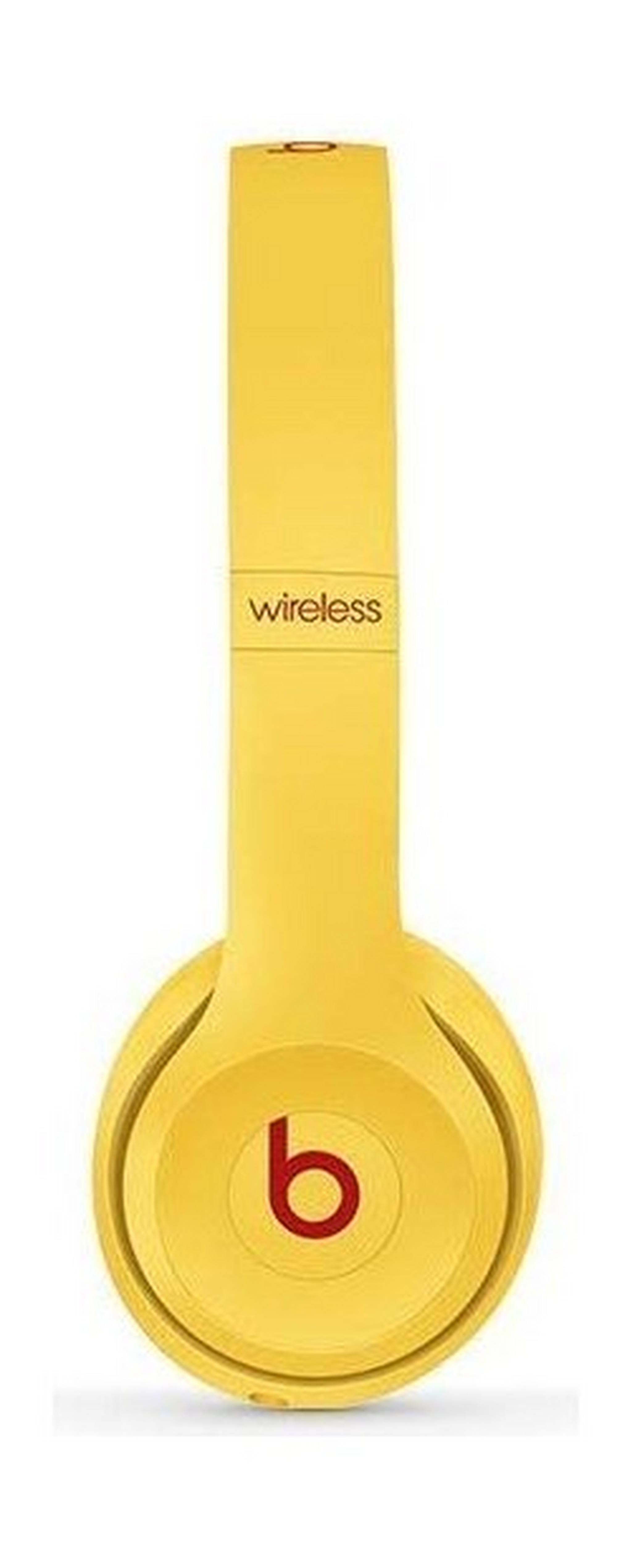 Beats Solo3 Wireless Headphones Beats Club Collection - Club Yellow
