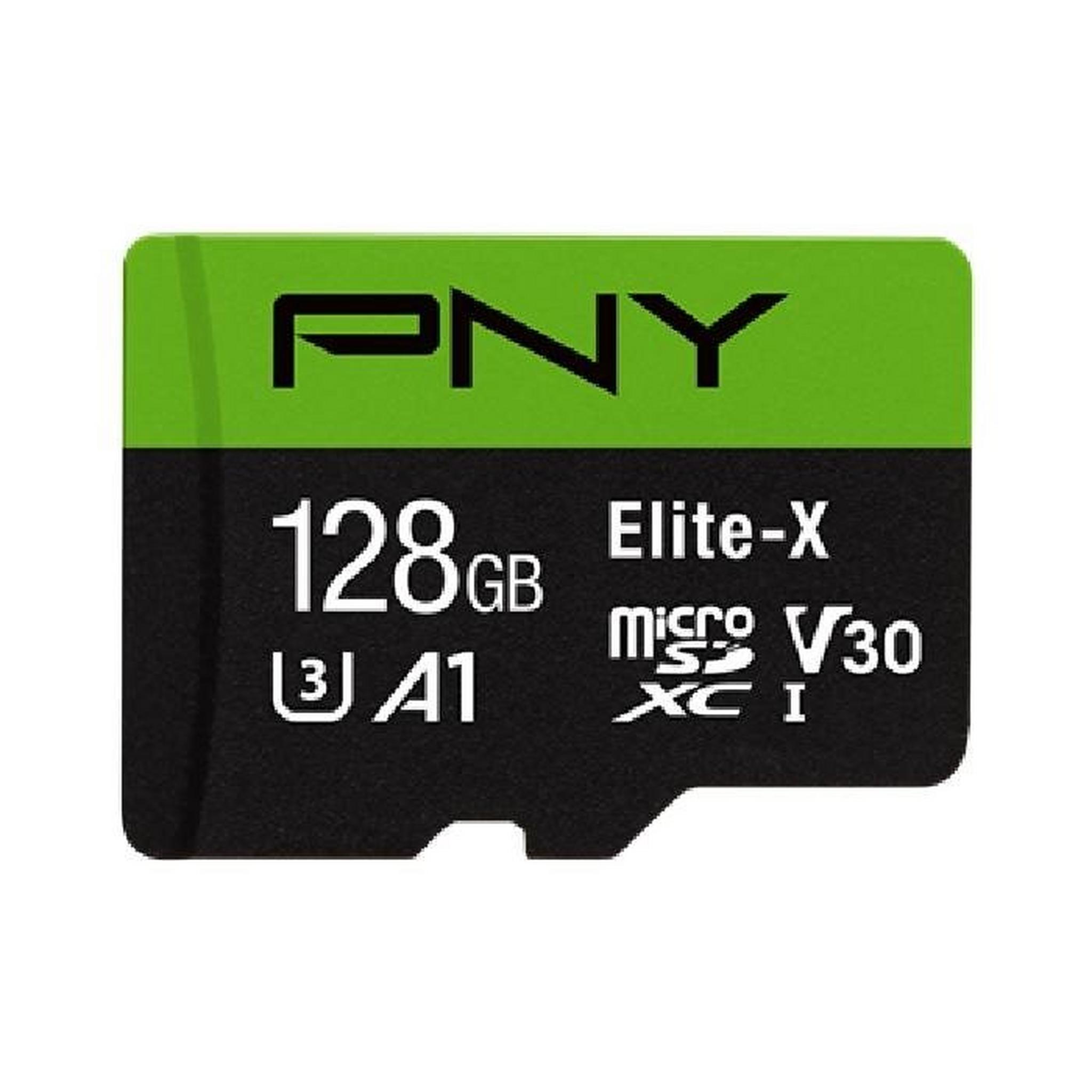 بطاقة الذاكرة بي إن واي ميكرو إس دي إكس سي إيلايت-إكس – 128 جيجابايت