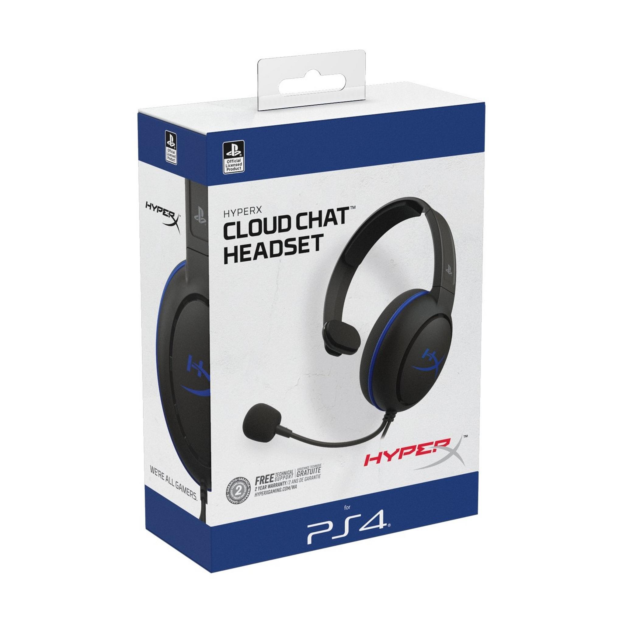 HyperX Cloud Chat Wired Headphone For PS4
