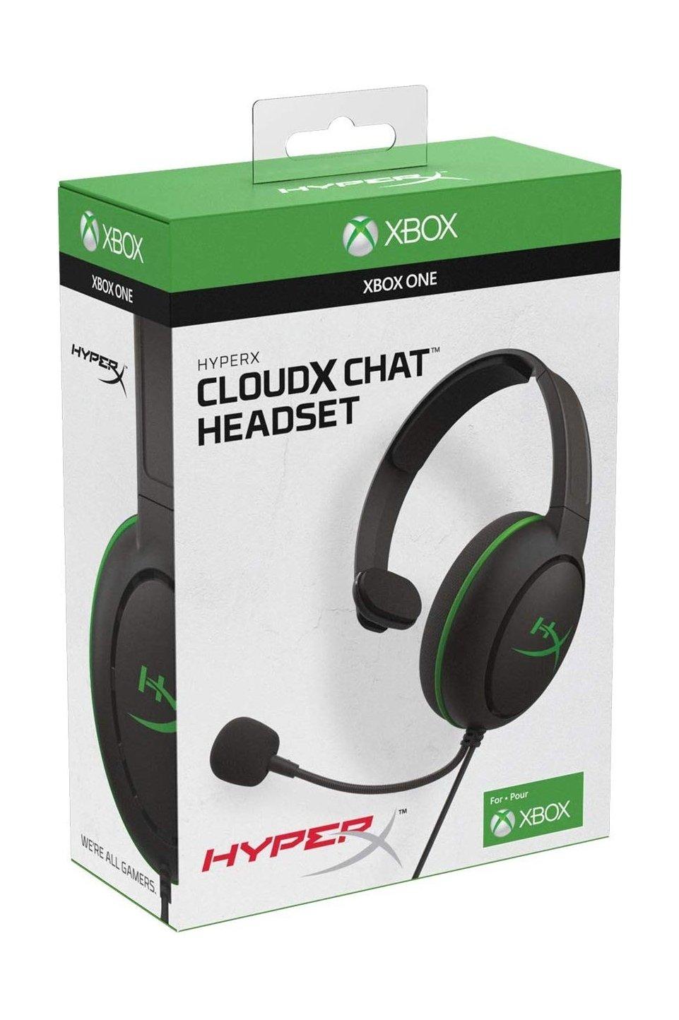 HyperX CloudX Chat Xbox One Wired Headset Black Xcite Kuwait