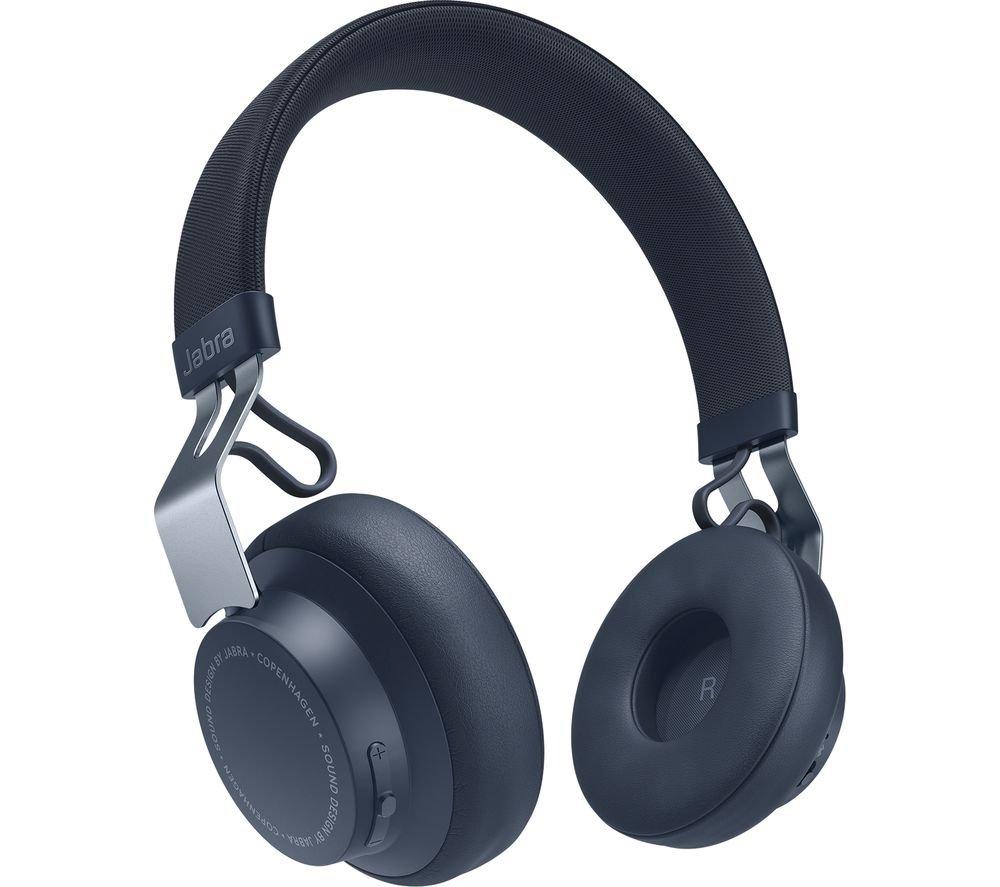 Jabra Move Wireless On-Ear Headphones - Navy 