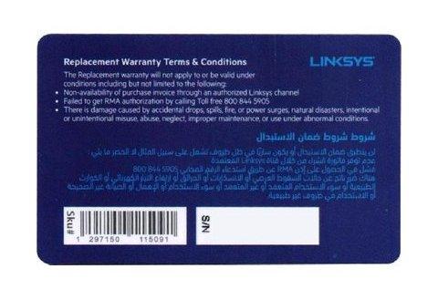 Linksys Velop Intelligent Mesh WiFi System, Tri-Band, 3-Pack (WHW0303B-AC6600) - Black