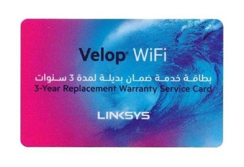 Linksys Velop Intelligent Mesh WiFi System, Tri-Band, 3-Pack (WHW0303B-AC6600) - Black