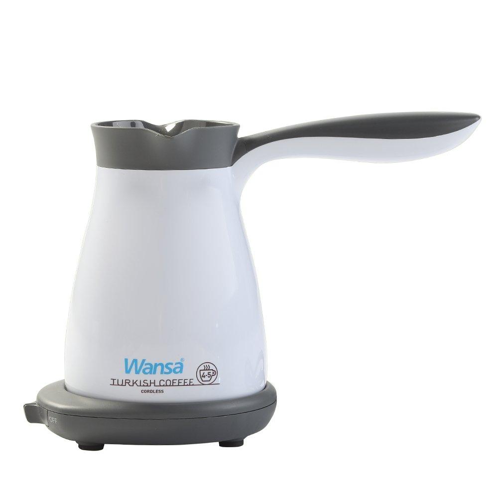 Wansa Turkish Coffee Maker, 550W, 0.33L, TCM-2020 - White