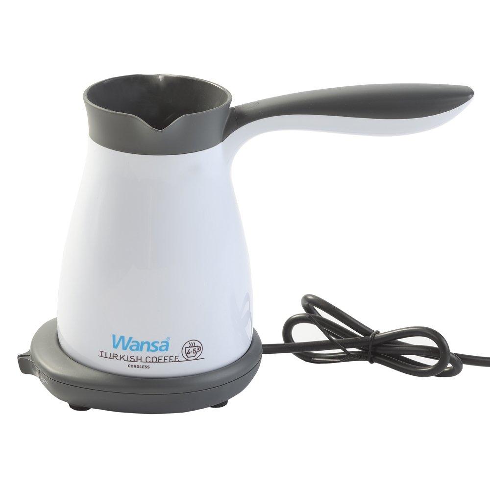 Wansa Turkish Coffee Maker, 550W, 0.33L, TCM-2020 - White