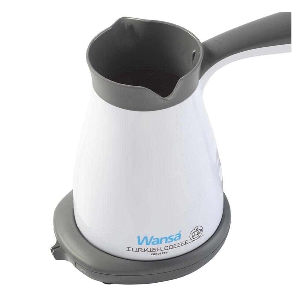Wansa Turkish Coffee Maker, 550W, 0.33L, TCM-2020 - White