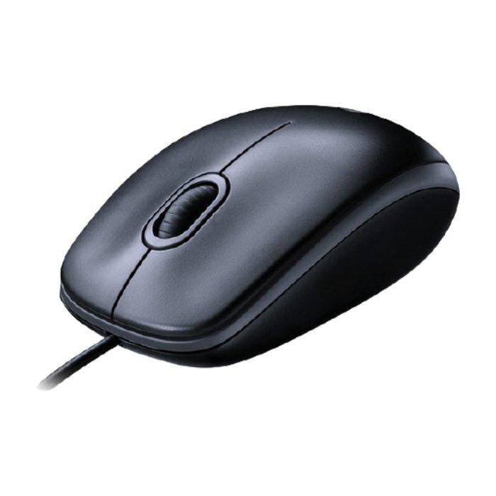 Logitech M100 USB Wired Mouse - Grey