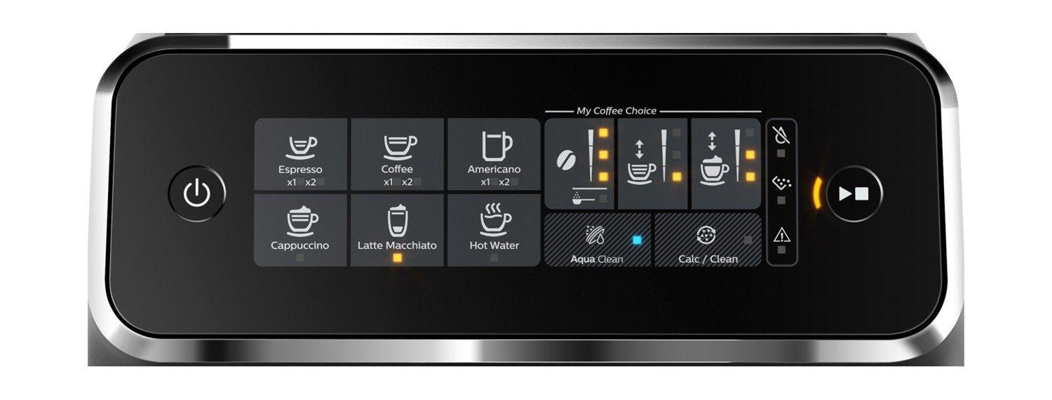 Philips Series 3200 Fully Automatic Espresso Machines, 1500 W, 1.8L, EP3246/70 - Black