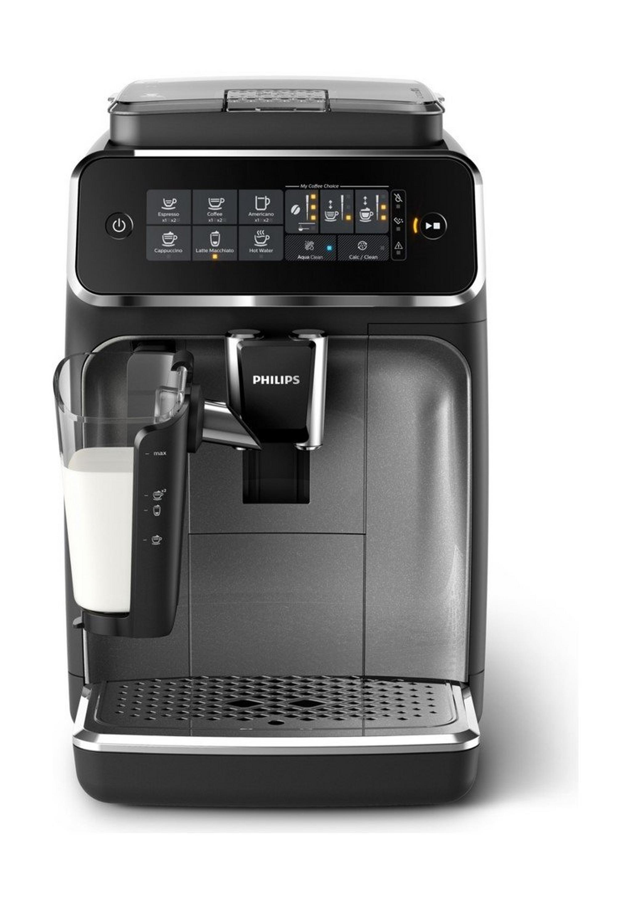 Philips Series 3200 Fully Automatic Espresso Machines, 1500 W, 1.8L, EP3246/70 - Black