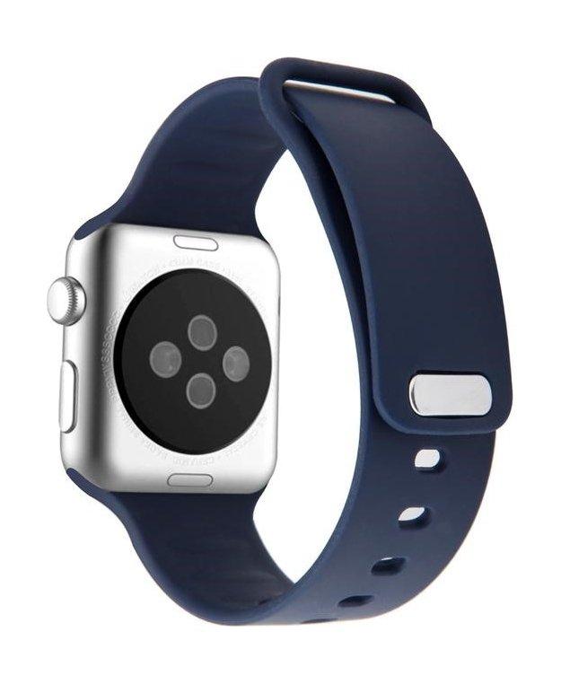 Promate Rarity 44mm Apple Watch Stylish Silicon Strap - Blue