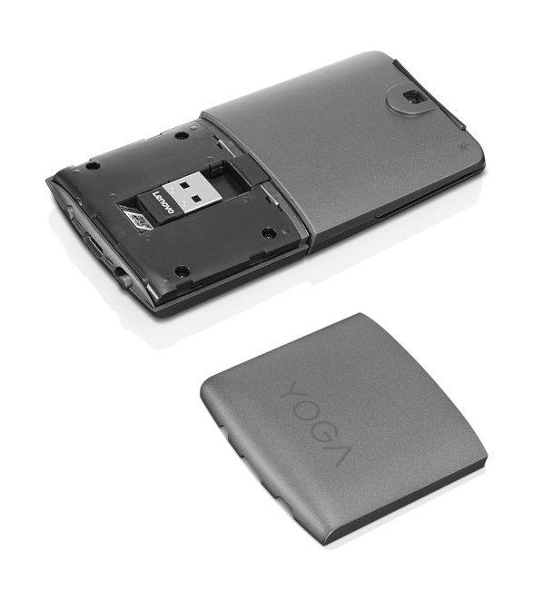 ماوس لاسلكي مع مؤشر التقديم ليزر من لينوفو يوجا – أسود (GY50U59626)