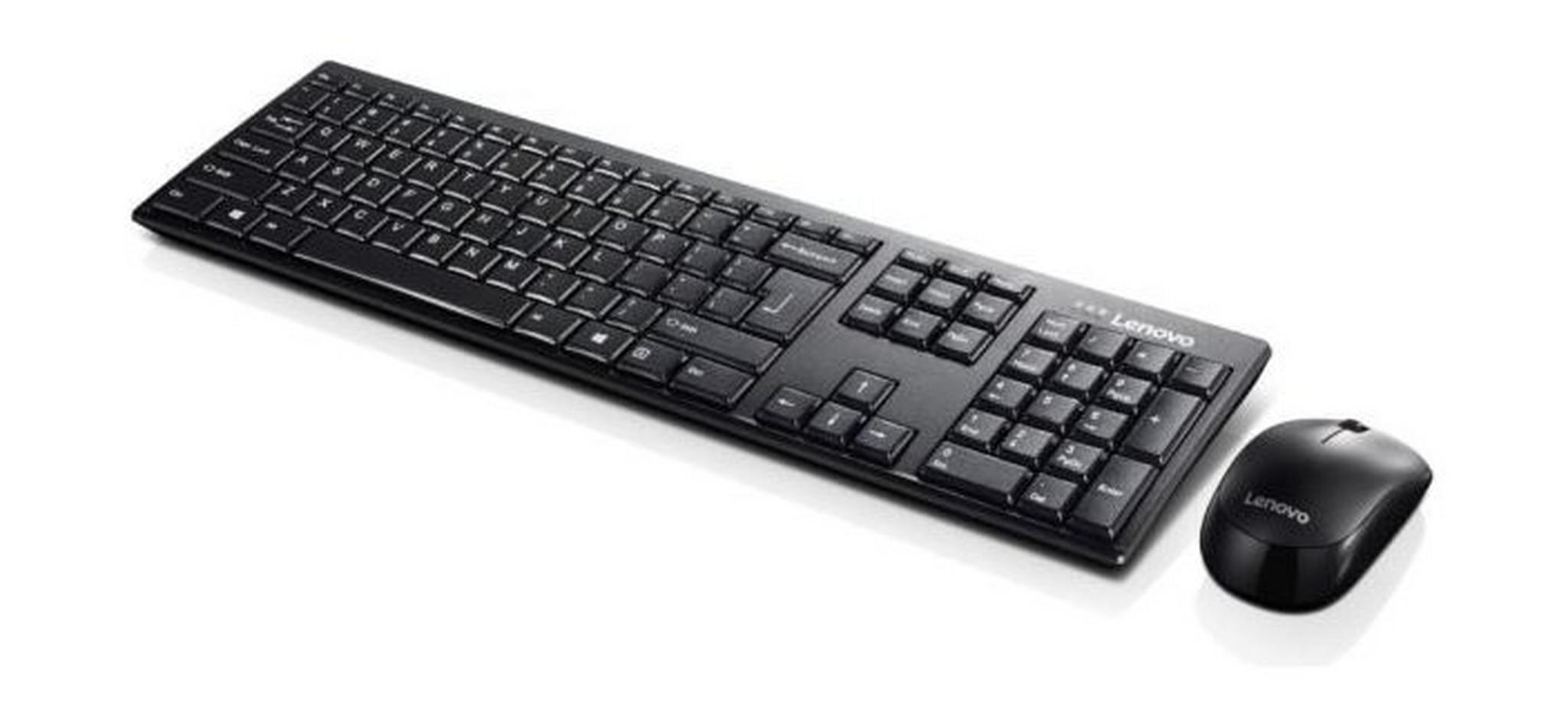 لوحة مفاتيح لاسلكية 100 وماوس كومبو من لينوفو (GX30S99500)  - أسود