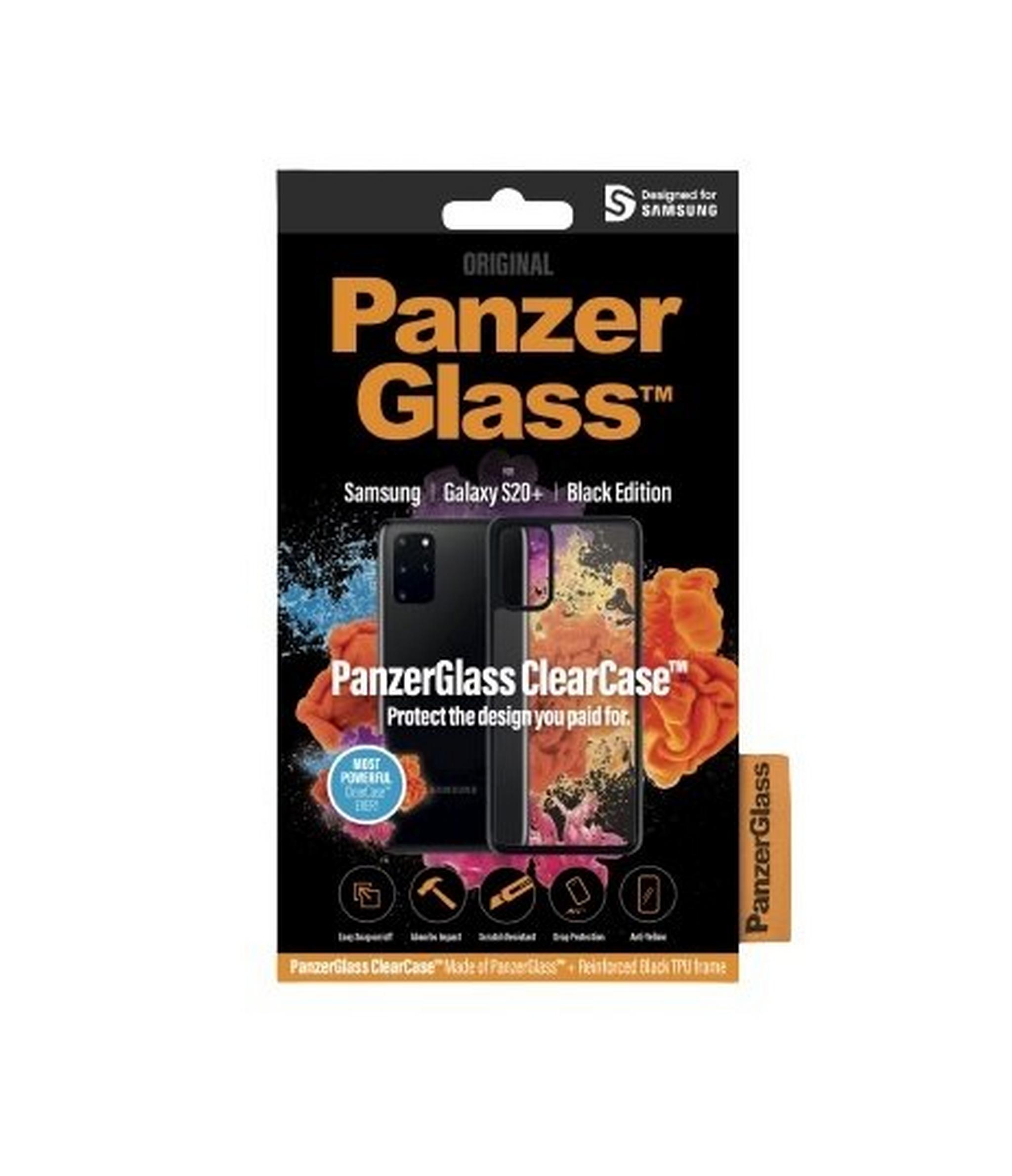 PanzerGlass ClearCase Samsung Galaxy S20 Plus - Black Edition