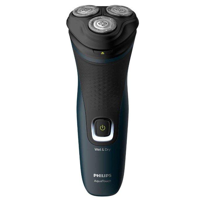 Buy Philips series 1000 wet & dry electric shaver, s1121/40 - blue malibu in Saudi Arabia