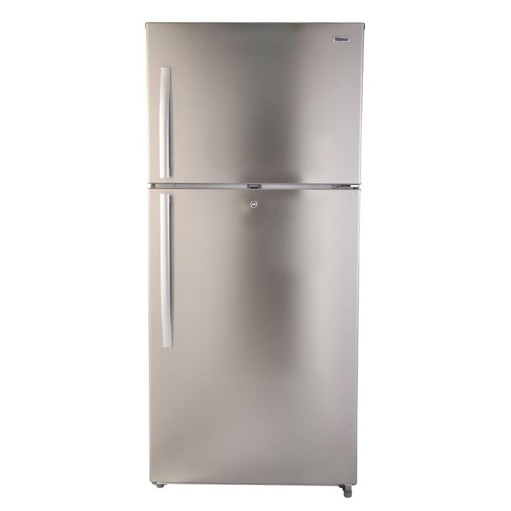 Wansa Top Mount Refrigerator, 29.8CFT, 845-Liters, WRTG-845-NFSSC62 - Silver