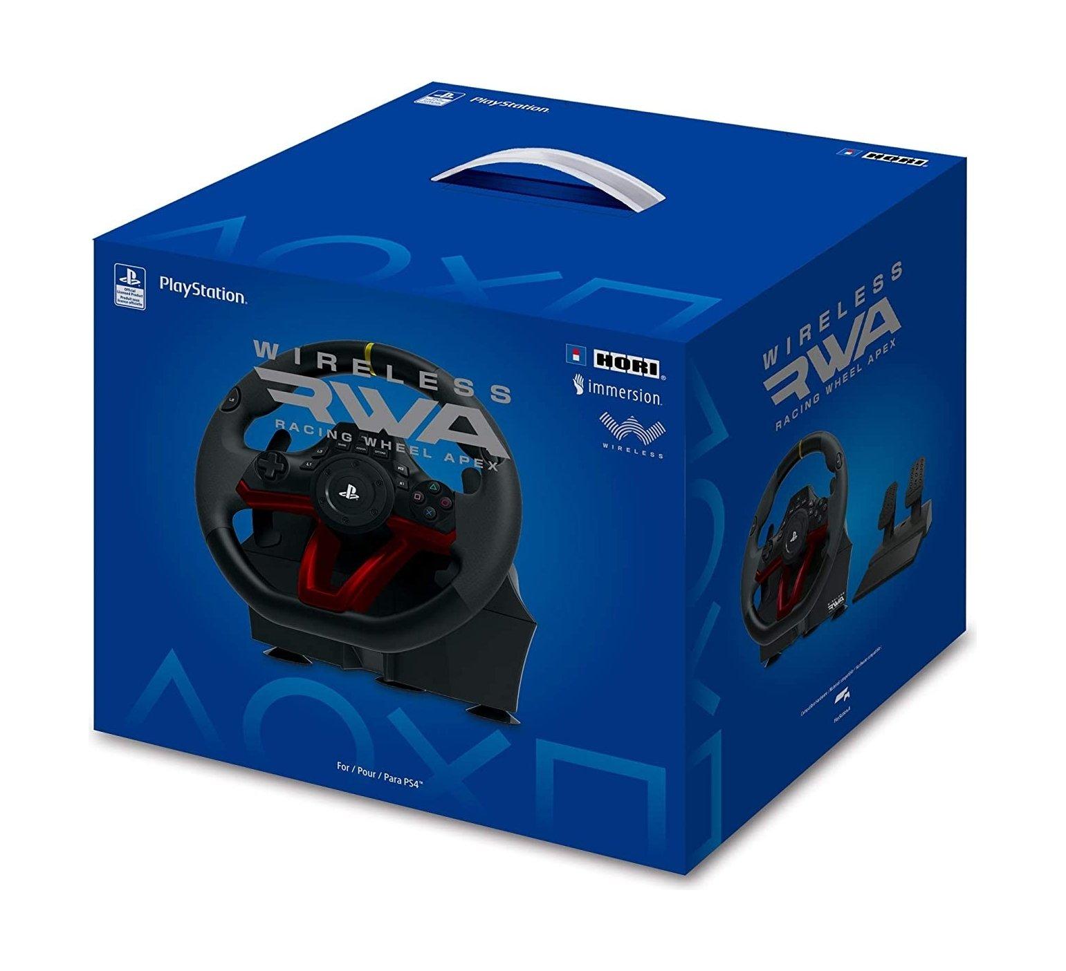 Hori PlayStation 4 Wireless Racing Wheel Apex Price in Kuwait Xcite