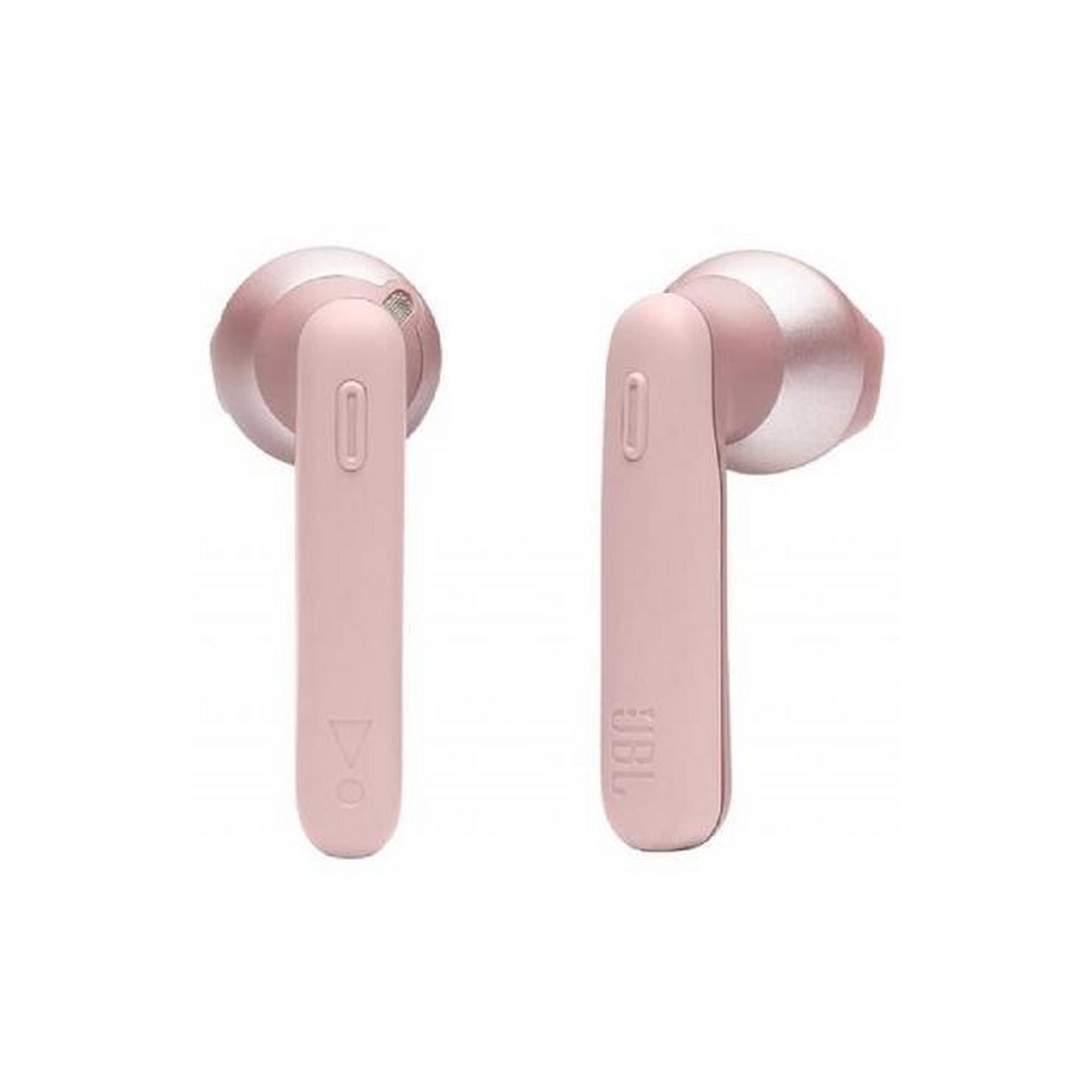JBL True Wireless Earbuds (JBLT220TWSPIK) - Pink
