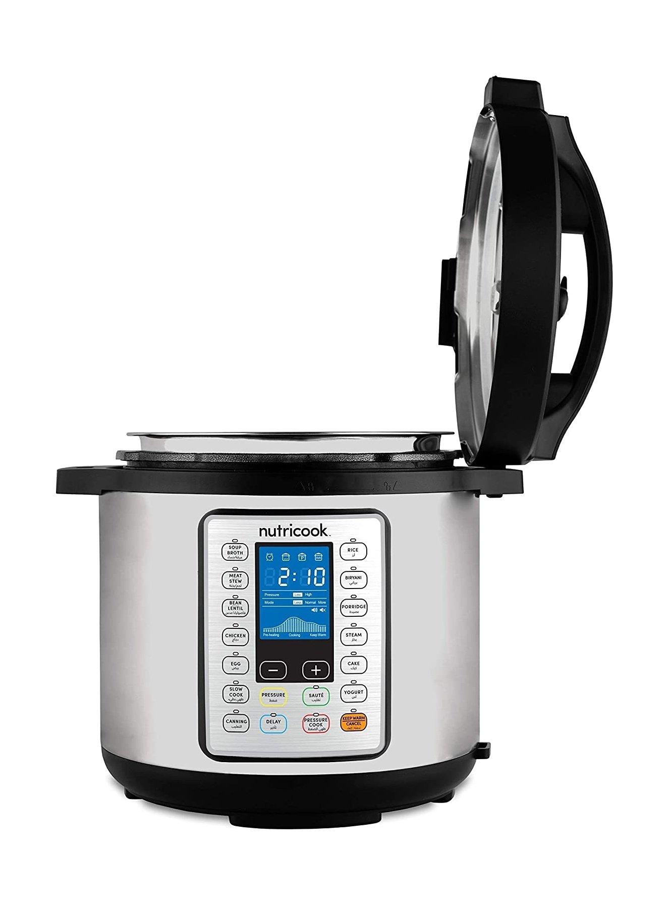 NutriCook Smart Pot Pressure Cooker Prime 8L 1200W - (NC-SPPR8)