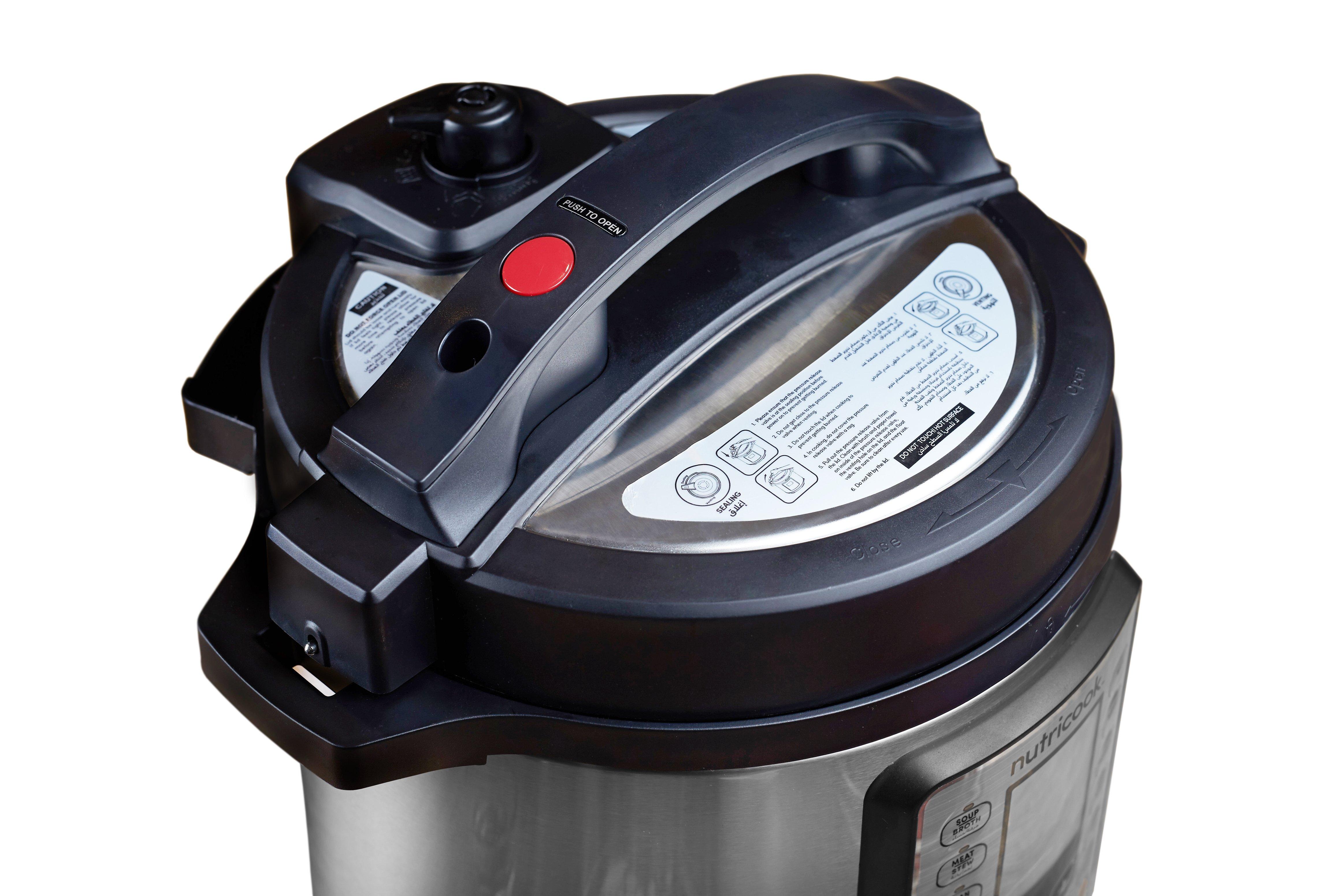 NutriCook Smart Pot Pressure Cooker Prime 8L 1200W (NCSPPR8) Price