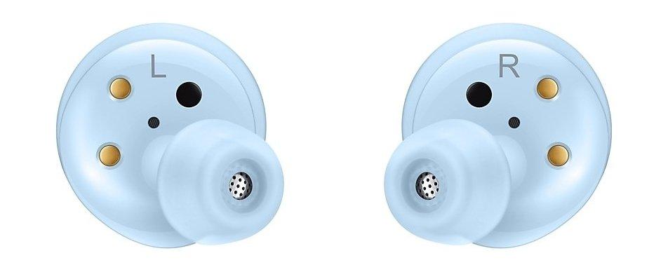 سماعات سامسونج جالاكسي بادز بلس اللاسلكية – أزرق (SM-R175NZBAMEA)