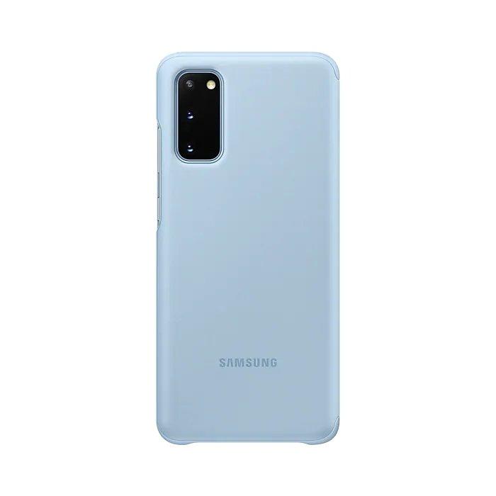 Samsung S20 Clear View Cover - Blue