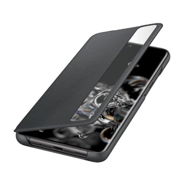 Samsung Galaxy S20 Ultra Smart Clear View Cover - Black