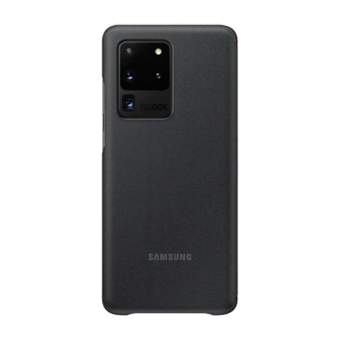 Samsung Galaxy S20 Ultra Smart Clear View Cover - Black