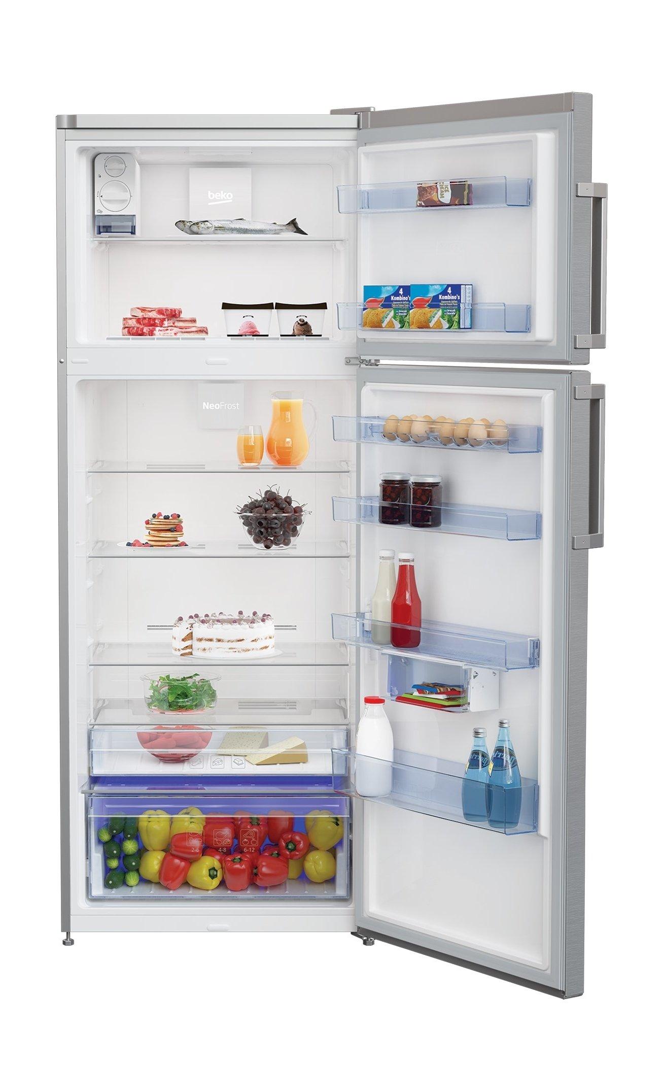 Beko 17.8 CFt Top Mount Refrigerator - (RDNE550K21ZPX)
