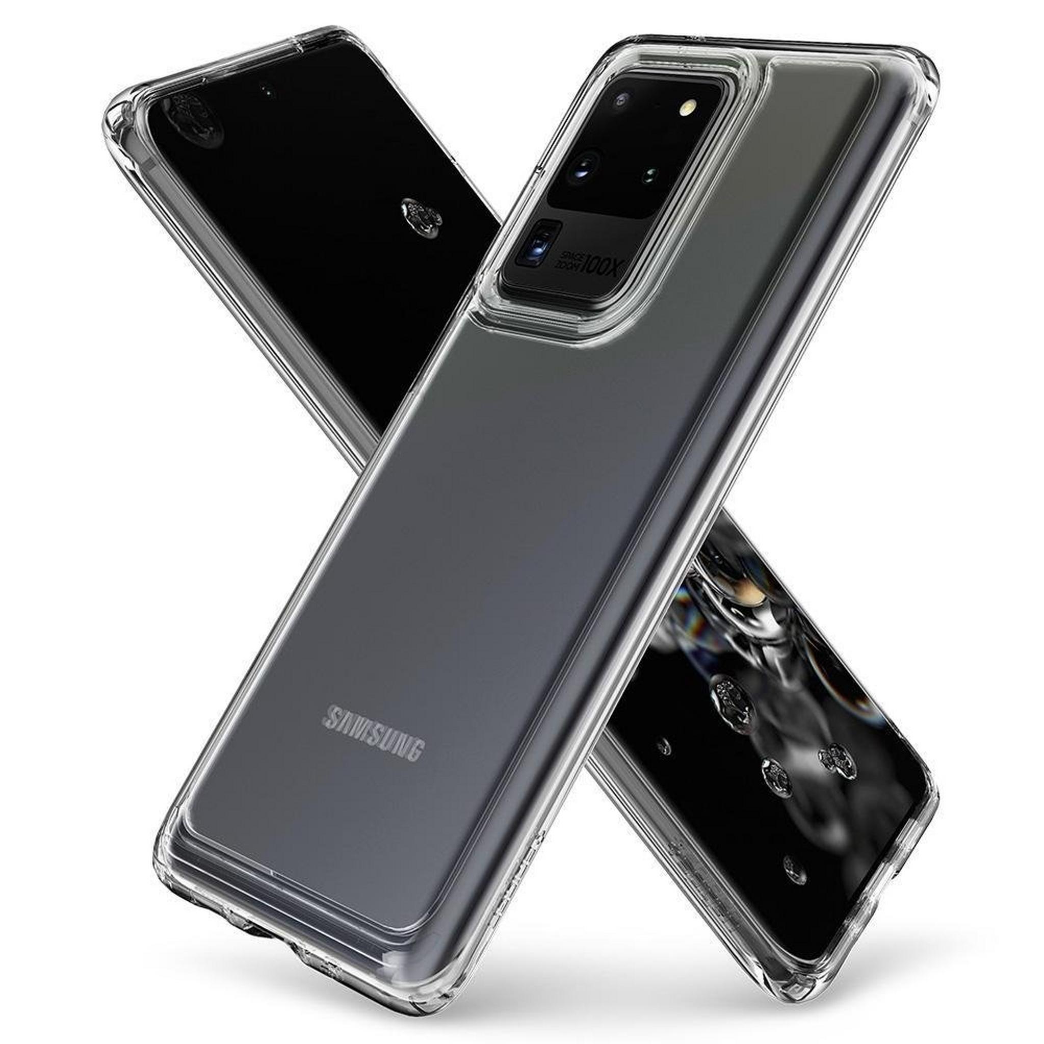 Spigen Ultra Hybrid Galaxy S20 Case – Crystal Clear
