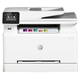 Buy Hp color laser jet pro 4-in-1 printer, mfp-m283fdw - white in Kuwait