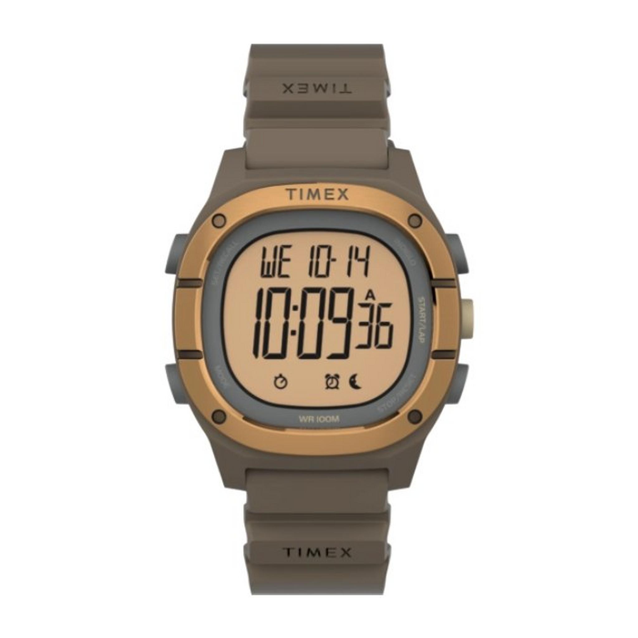 Timex 40mm Digital Men's Silicone Strap Watch (TW5M35400)