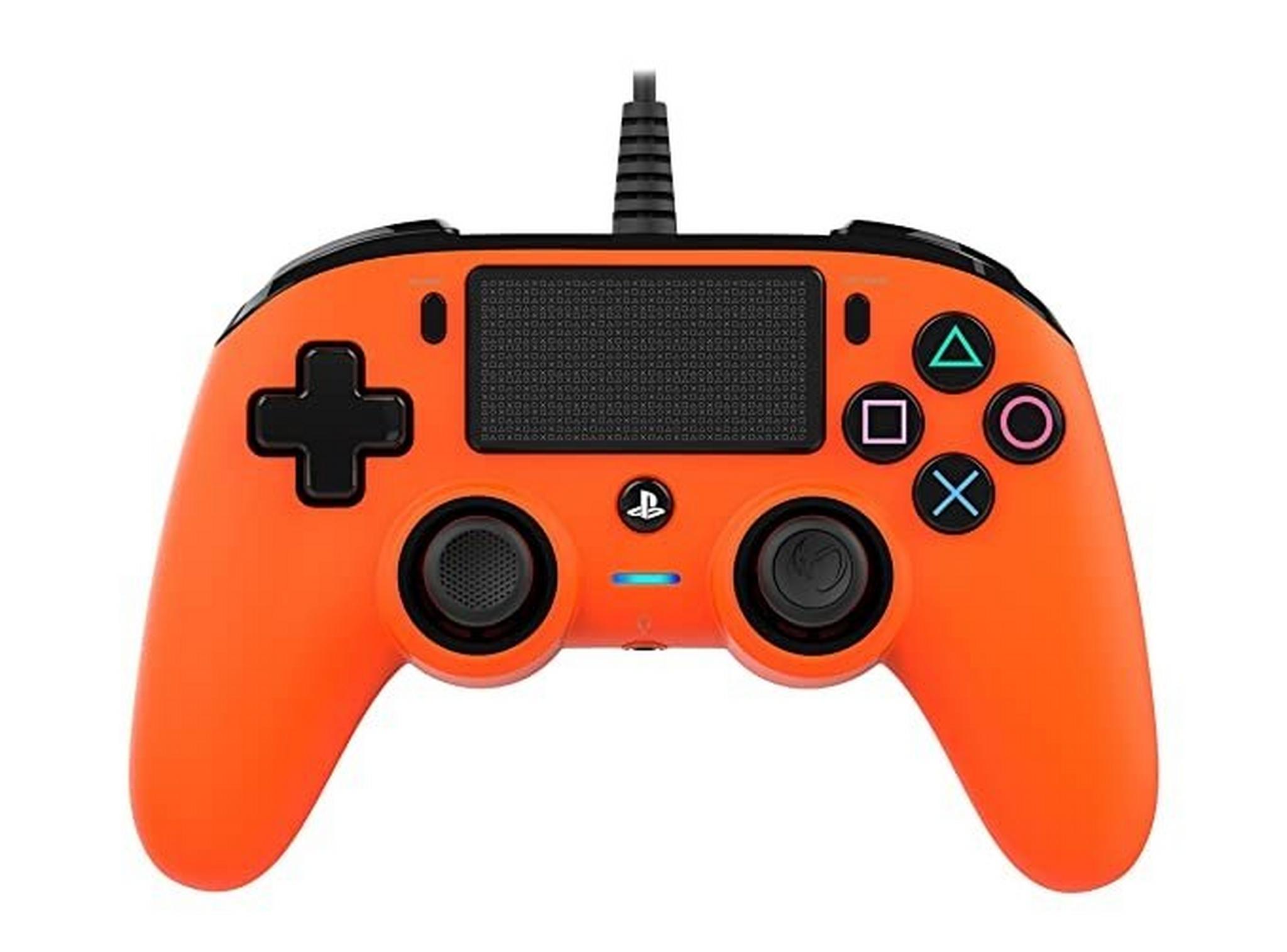 Bigben Nacon PS4 Wired Compact Controller - Orange