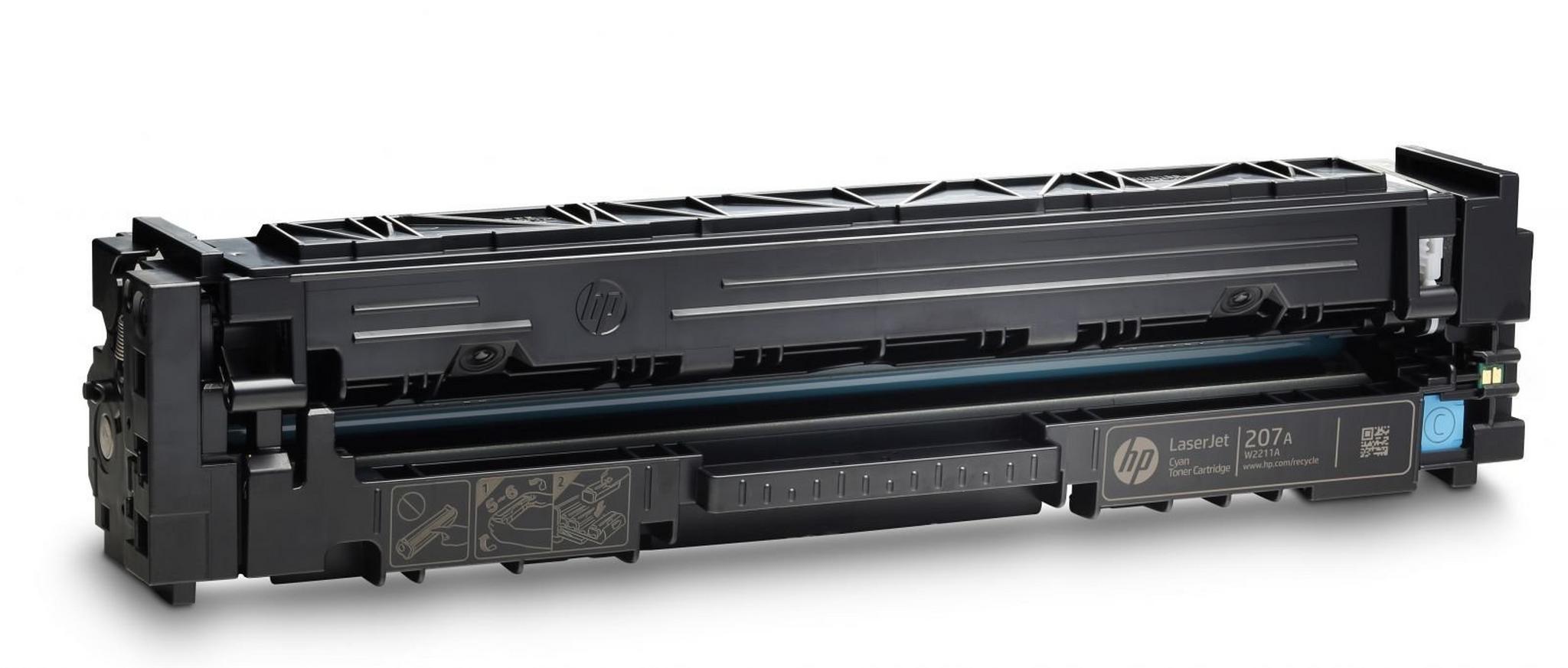 HP W2211A 207A Original LaserJet Toner Cartridge - Cyan