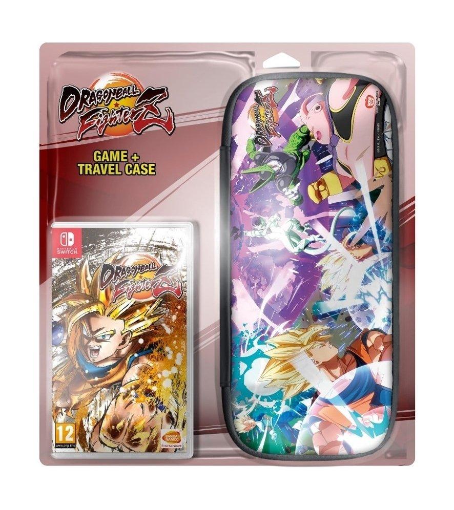 Nintendo Switch Lite Gaming Console - Yellow + Dragon Ball FighterZ Nintendo Switch Game + Travel Case