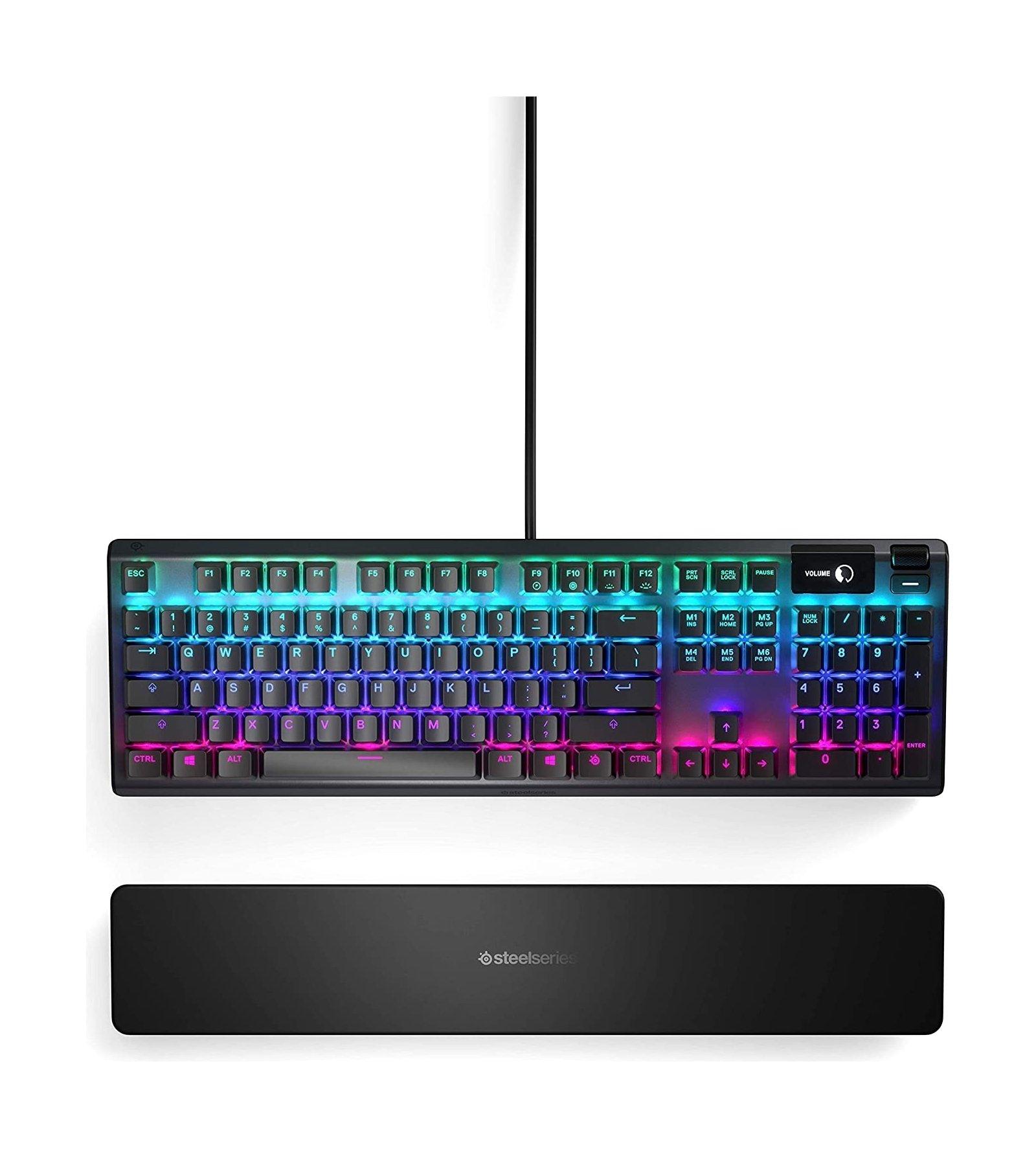 لوحة مفاتيح أيبكس 5 RGB للألعاب من ستيل سيريز