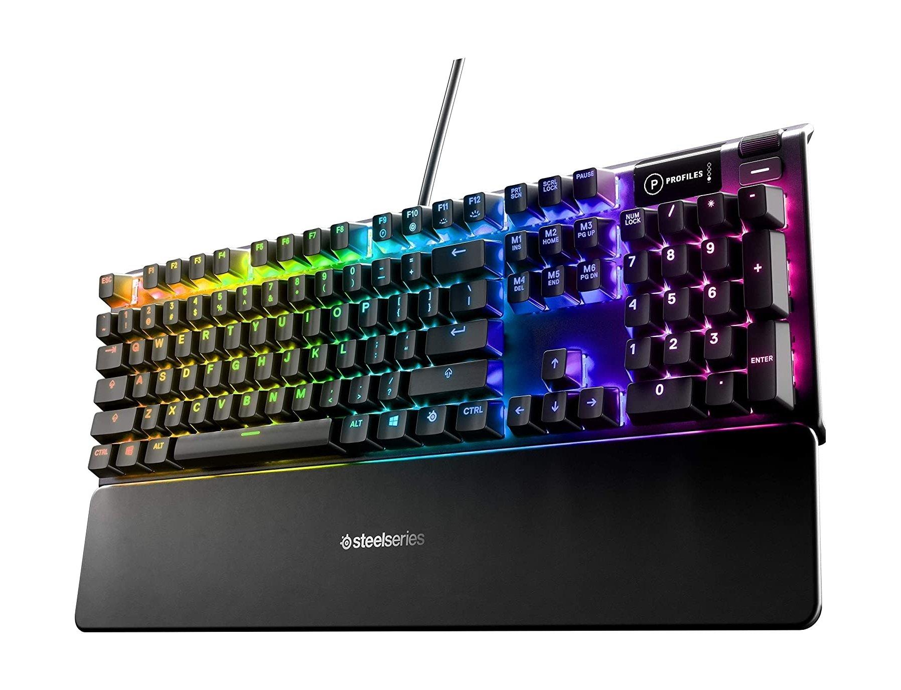 لوحة مفاتيح أيبكس 5 RGB للألعاب من ستيل سيريز