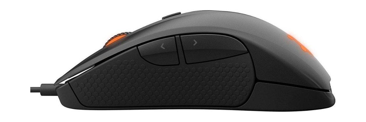 ماوس الألعاب السلكي البصري 300s ار جي بي من ستيل سيريز - أسود