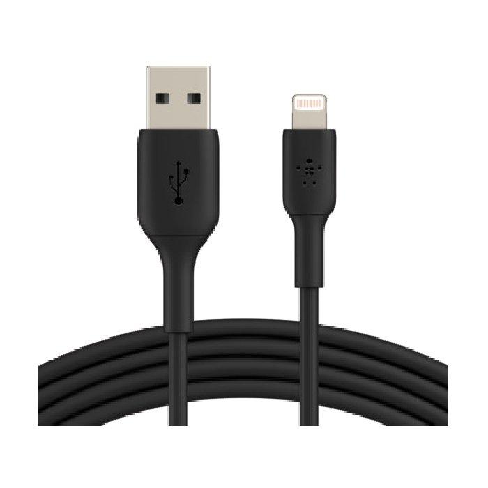 Buy Belkin boost charge lightning to usb-a cable - 1m - black in Kuwait