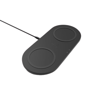 Belkin BOOST CHARGE 2x 10W Dual Fast Wireless Charging Pads - Black
