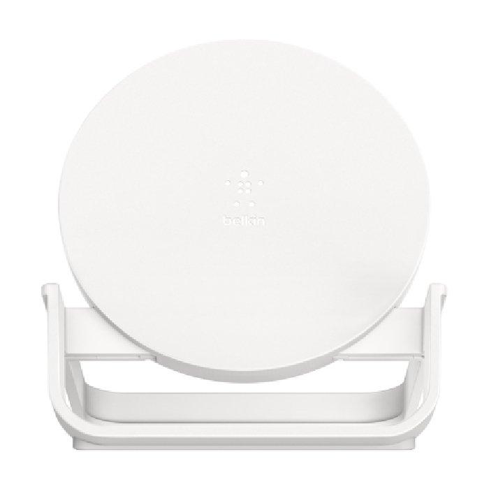 Belkin BOOST CHARGE 10W Fast Wireless Charging Stand + Quick Charge 3.0 wall Charger - White