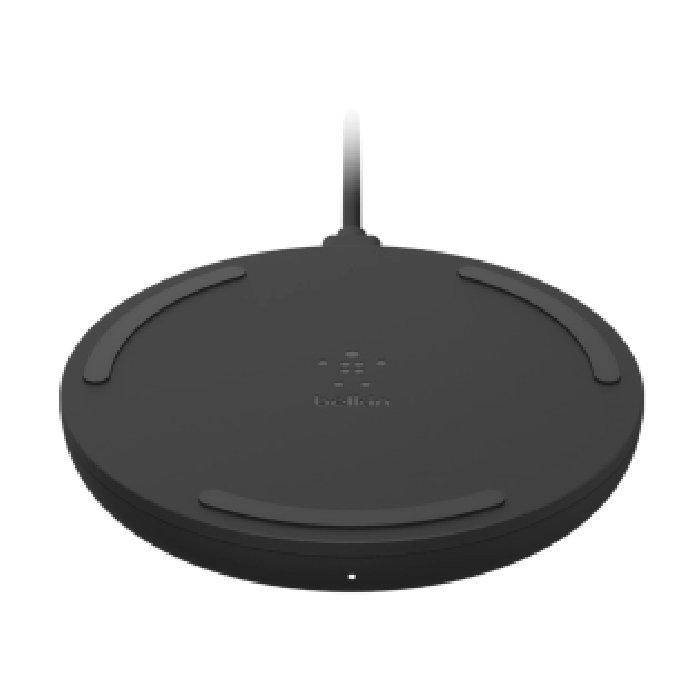 Belkin Boost Charge 10W Fast Wireless Charging Pad + Quick Charge 3.0 wall Charger - Black