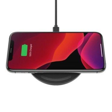 Belkin Boost Charge 10W Fast Wireless Charging Pad + Quick Charge 3.0 wall Charger - Black